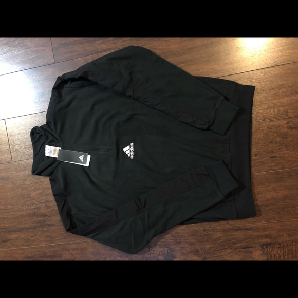 ADIDAS 1/4 zip fleece pullover - Picture 6 of 6